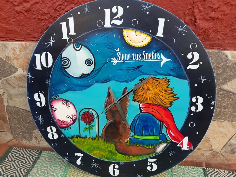 Reloj Principito · Sigue tus sueños