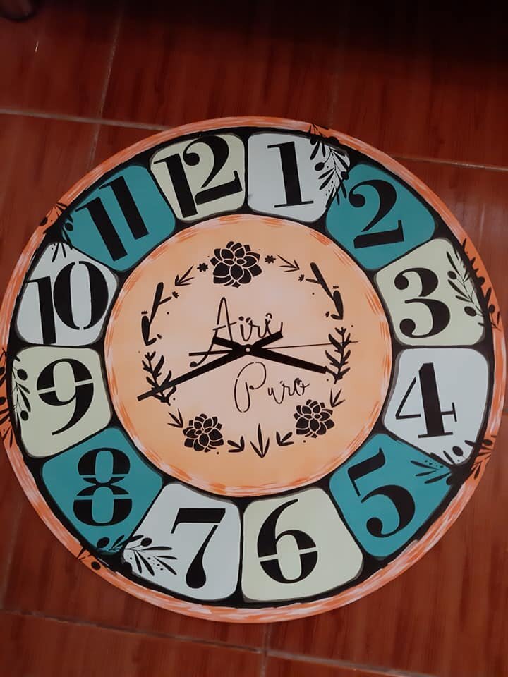 Reloj Aire Puro