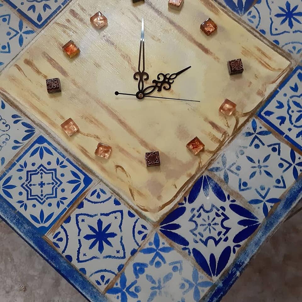 Reloj Mayólicas 45 × 45