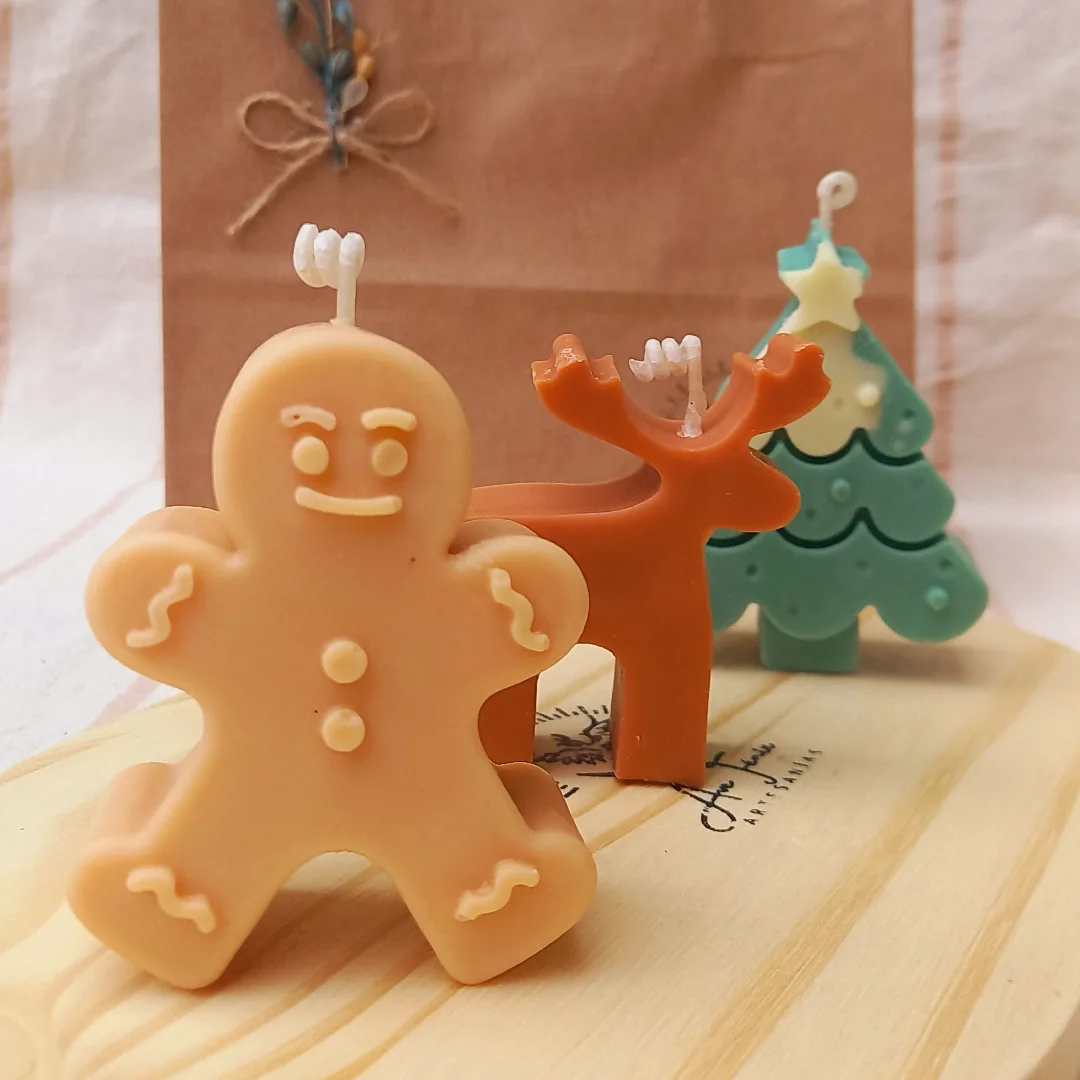 Velas Figuras de Navidad