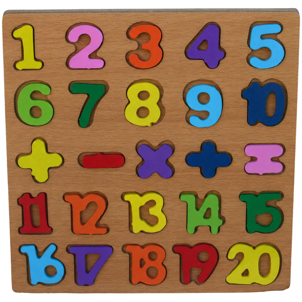 Aprende Numeros y signos con Montessori