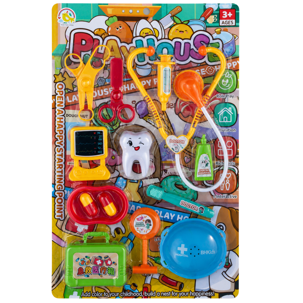 Set Juego Doctor/a medico/a enfermero/a