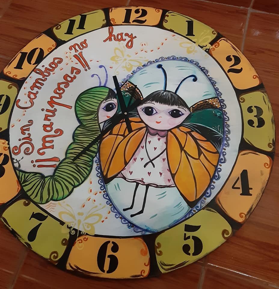 Reloj «Sin cambios no hay mariposas» - 2
