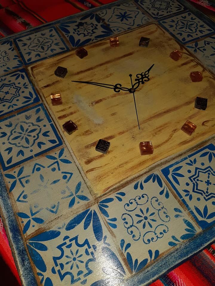 Reloj Mayólicas 45 × 45 - 4